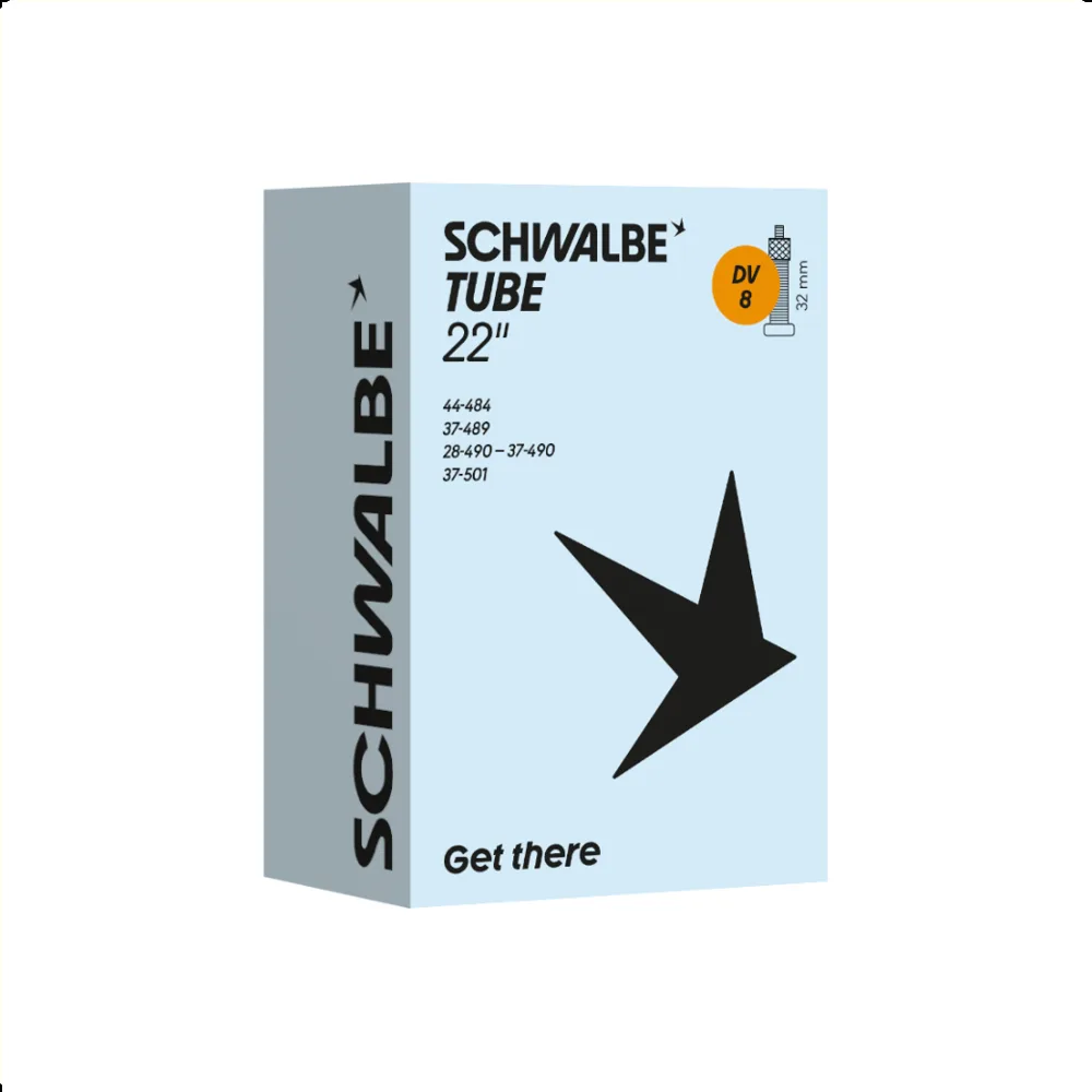 Schwalbe Binnenband 22x1 3/8 ETRTO 28/37-489-501, Dunlop Blitz/Holland DV8