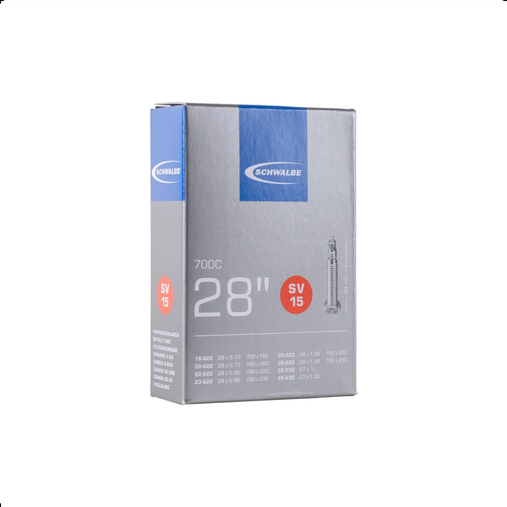 Schwalbe binnenband 28x3/4-1.10, ETRTO 18/28-622, Presta/Frans SV15 40mm