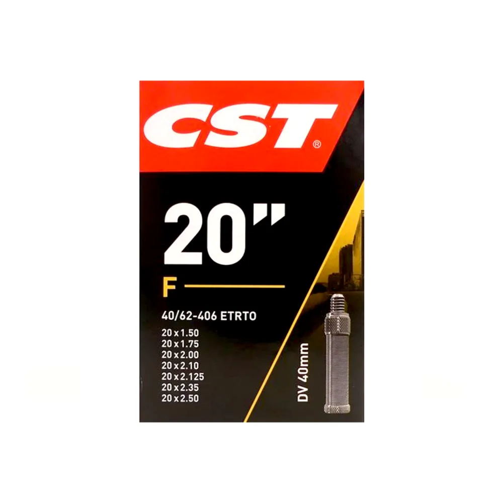 CST Binnenband 20x1,75 ETRTO 47-406, Ventiel: Dunlop Blitz/Holland 40 mm ventiel