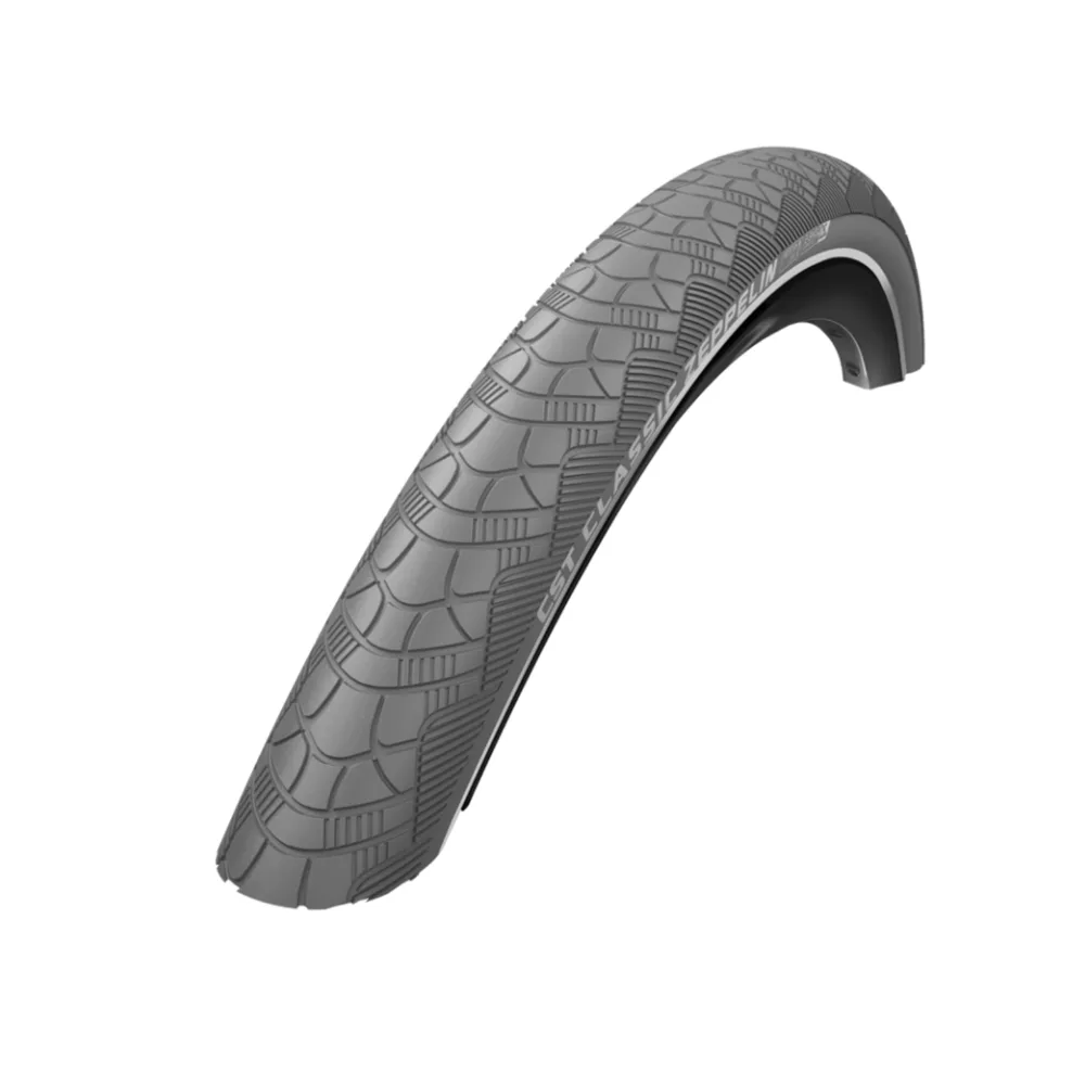 CST Zeppelin (1mm anti-lek) Grijs met reflectie. 28x2.00, ETRTO 50-622