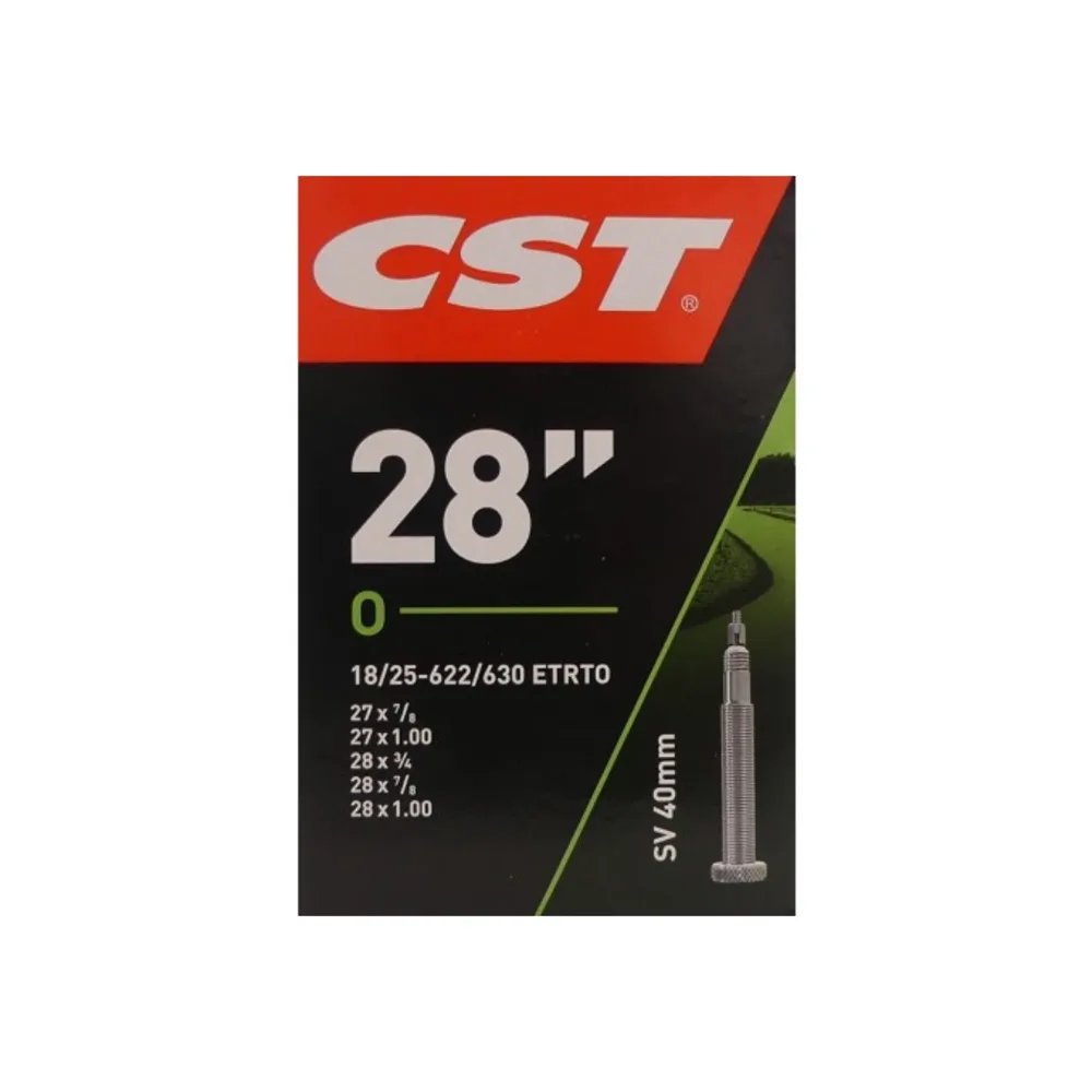 CST Binnenband 28x3/4-1 ETRTO 18/25-622/630, Ventiel Frans 40mm
