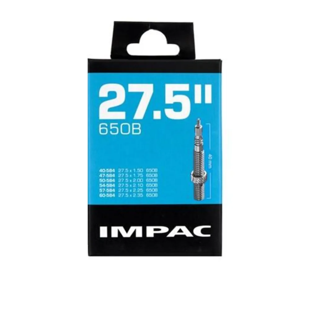 Impac Binnenband (by Schwalbe) SV27.5 27.5x1.50 -27.5x2.35 ETRTO 40/60-584 Ventiel 40mm: Sclaverand/frans