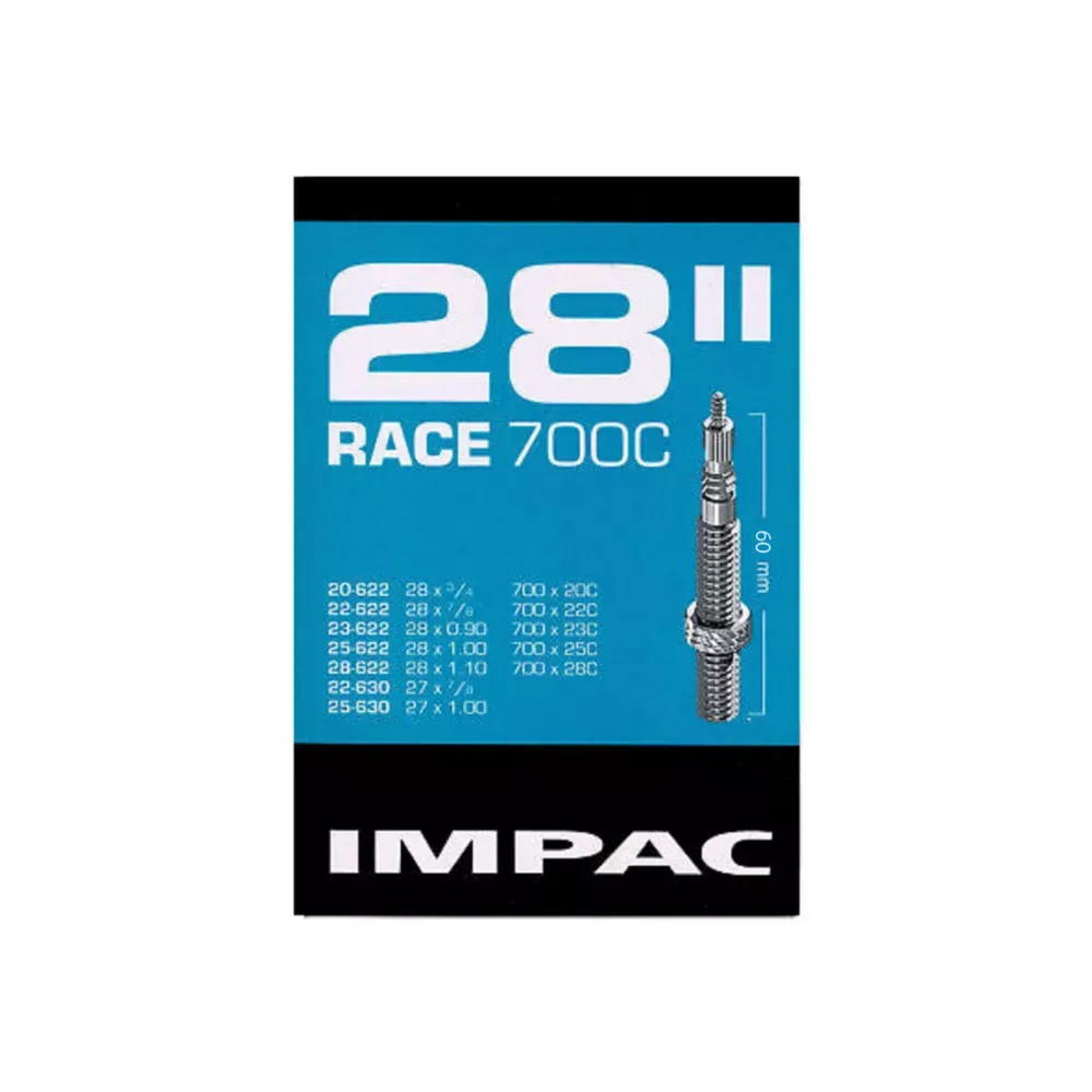 Impac Binnenband (by Schwalbe) SV28 Race, 28x1 ETRTO 20/28-622/630, Ventiel: Frans 60mm