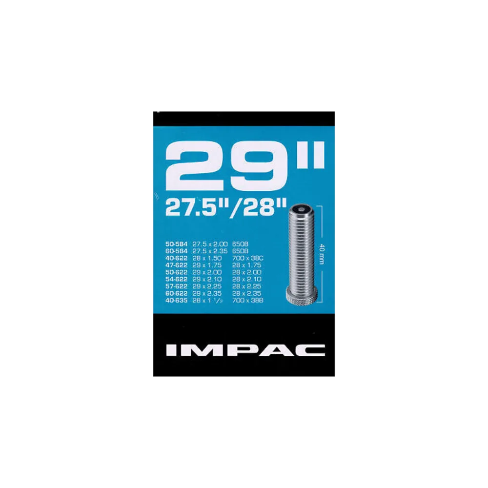 Impac Binnenband (by Schwalbe) AV29 ETRTO 40/60-584/635, Ventiel Schrader/Auto