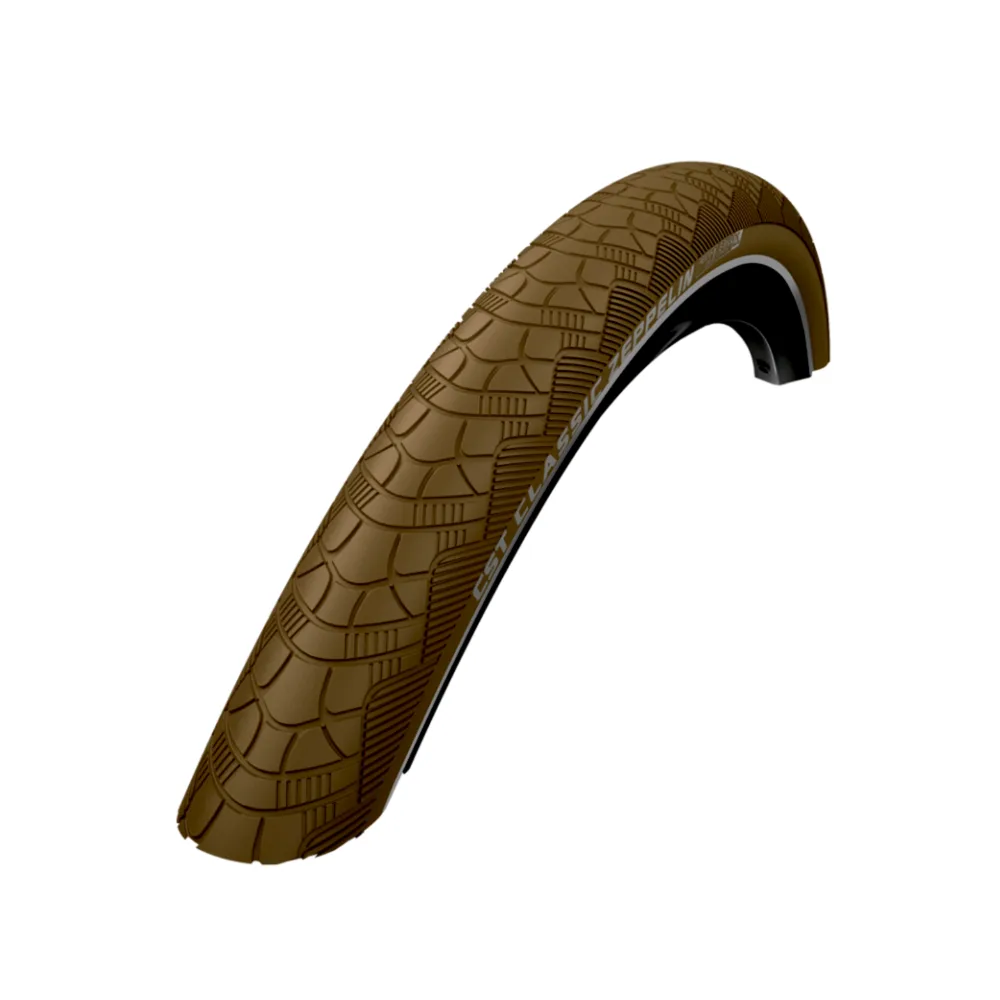 CST Zeppelin (1mm anti-lek) bruin met reflectie. 28x1.60, ETRTO 42-622