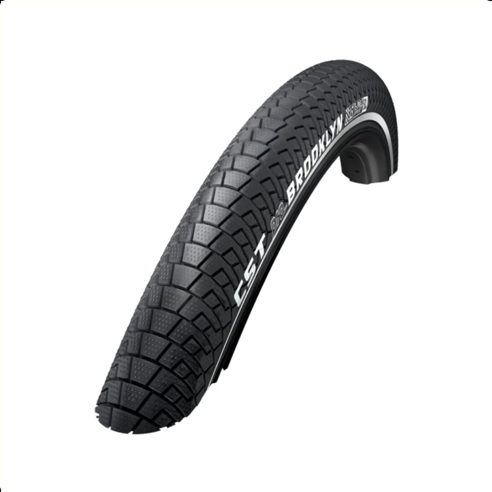 CST Brooklyn Zwart (2mm anti-lek) 24x2.15, ETRTO 55-507
