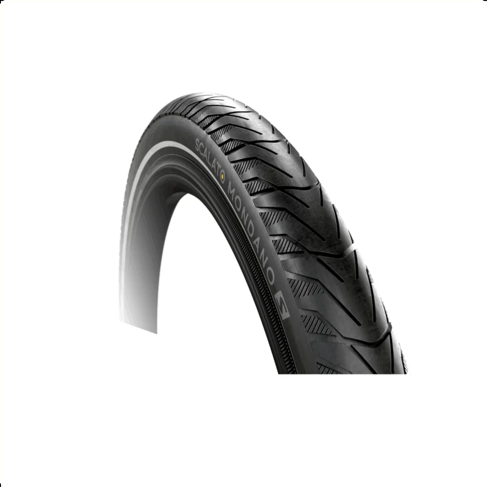 Scalato Mondano (anti-lek) zwart met reflectie. 28x1 5/8x1 3/8 ETRTO 37-622