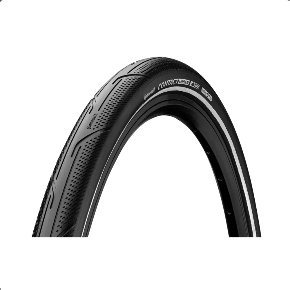 Continental Contact Urban buitenband, zwart met reflectie, 28x1.50, ETRTO 40-622 (25km/h E-Bike approved)
