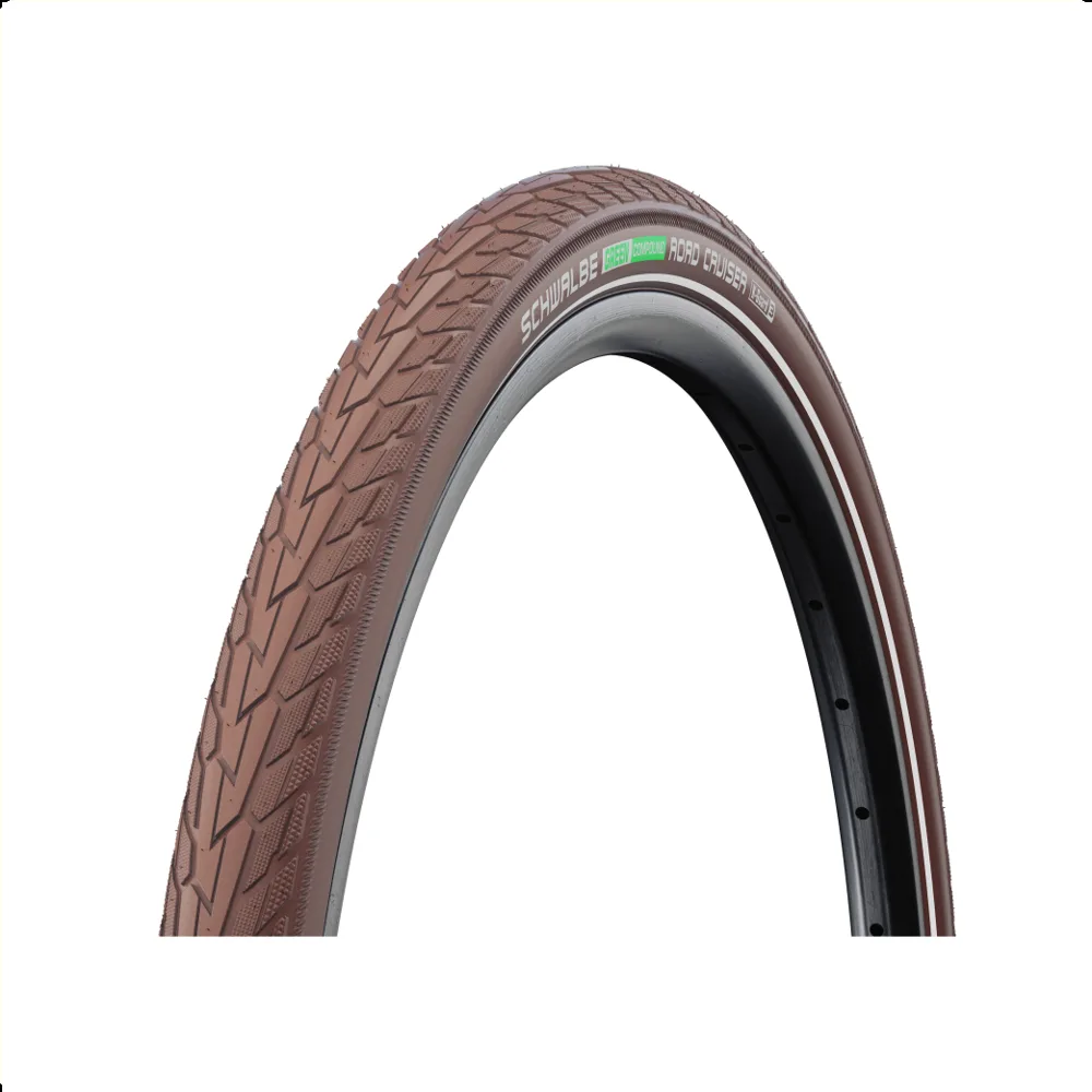 Schwalbe Road Cruiser (K-guard TwinSkin), Coffee met reflectie, 28x1.60, ETRTO 42-622