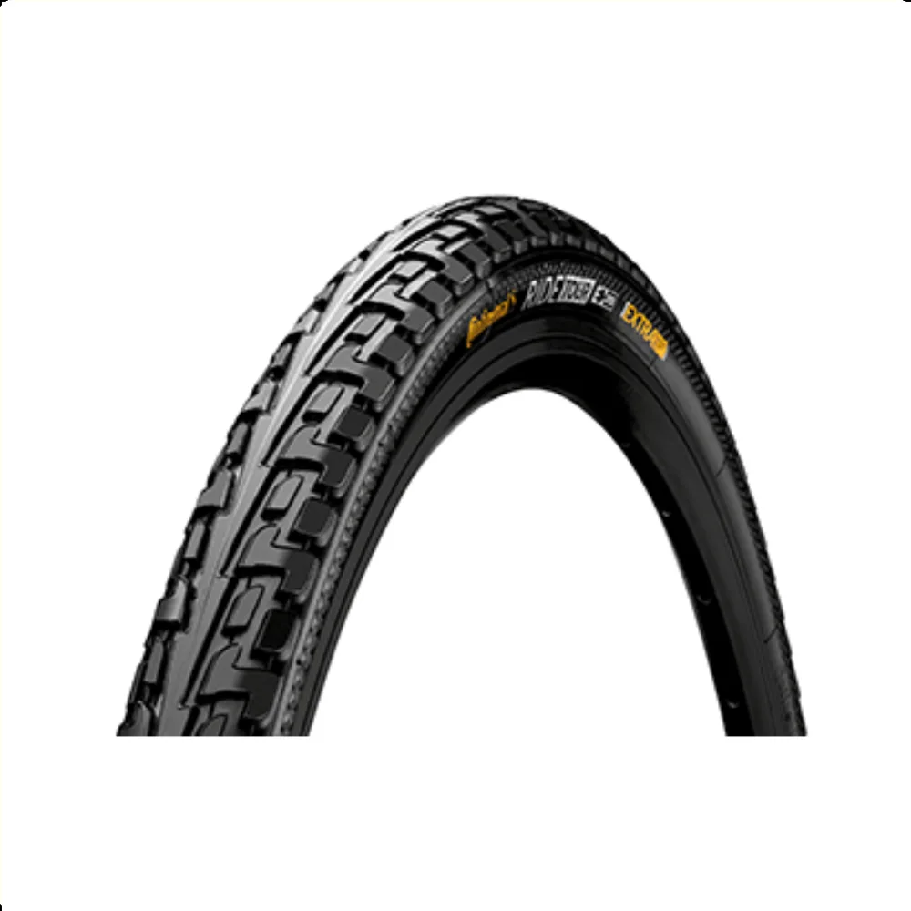 Continental Ride Tour buitenband, Zwart met reflectie, 28x1.75, ETRTO 47-622 (25km/h E-Bike approved)
