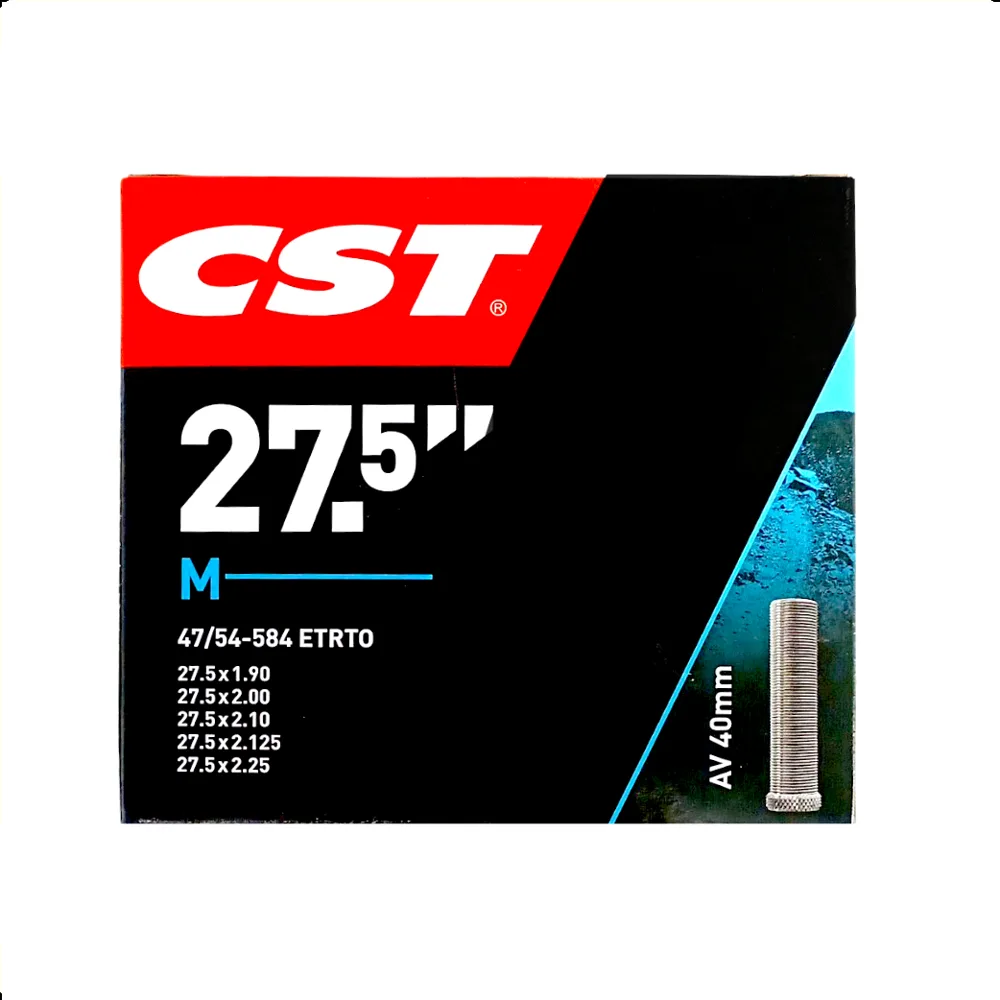 CST Binnenbanden 27.5x1.90 -27.5x2.25 ETRTO 47/54--584 Ventiel 40mm: Auto/Sclaverand